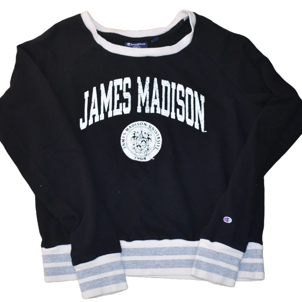 James Madison University Champion Sweatshirt, Medium/XS